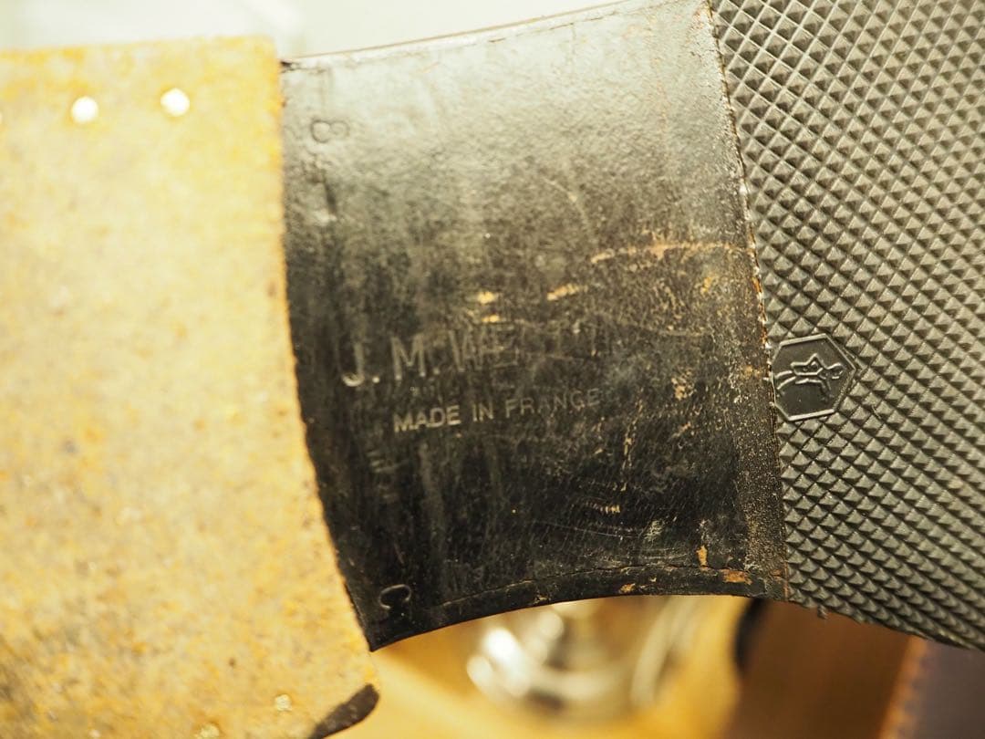 旧ロゴ)JM WESTON 300 ブラックカーフ 8.5 外羽根プレーントゥ - メルカリ