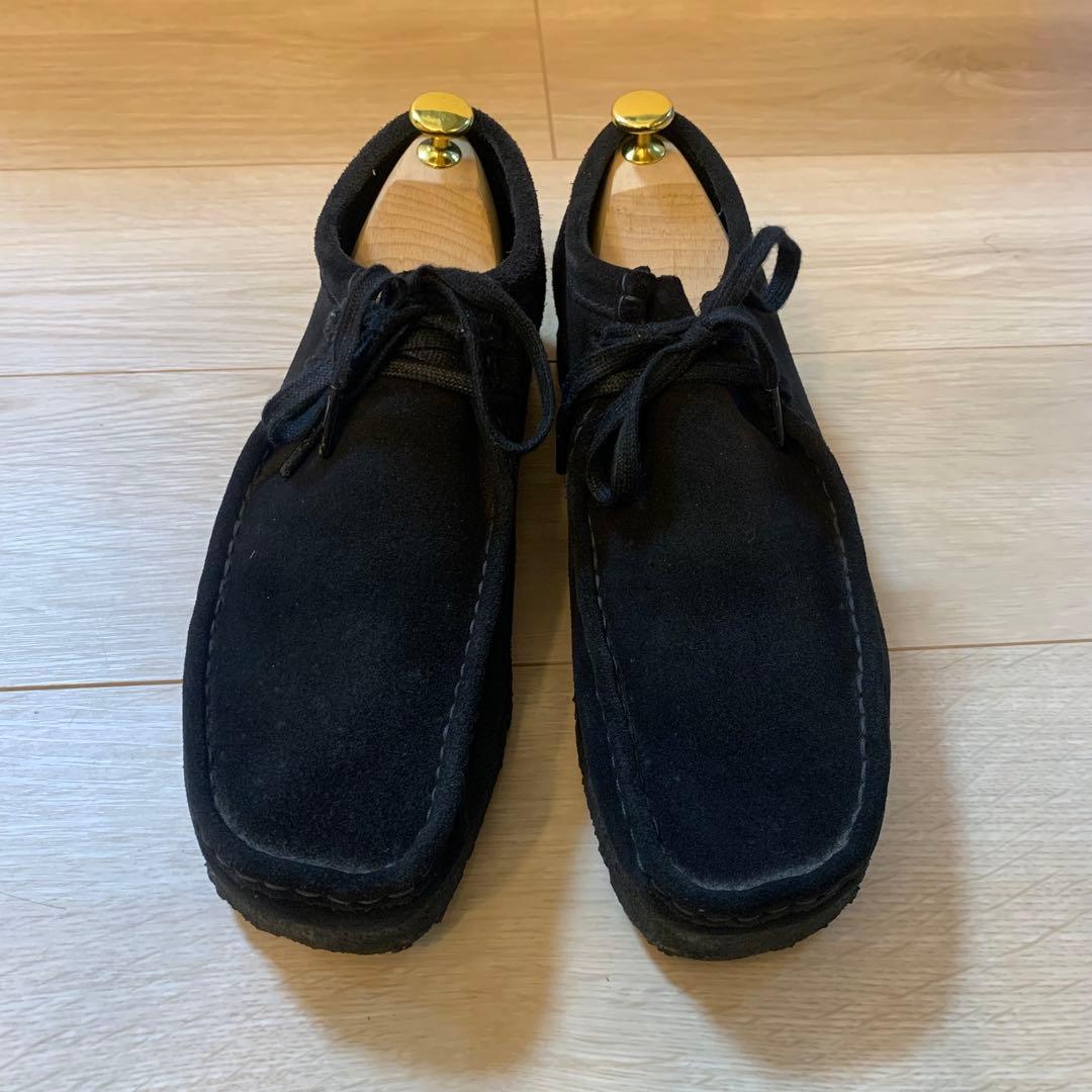 【大人気/美品】ワラビー（ブラック）/クラークスオリジナル【27.5cm】