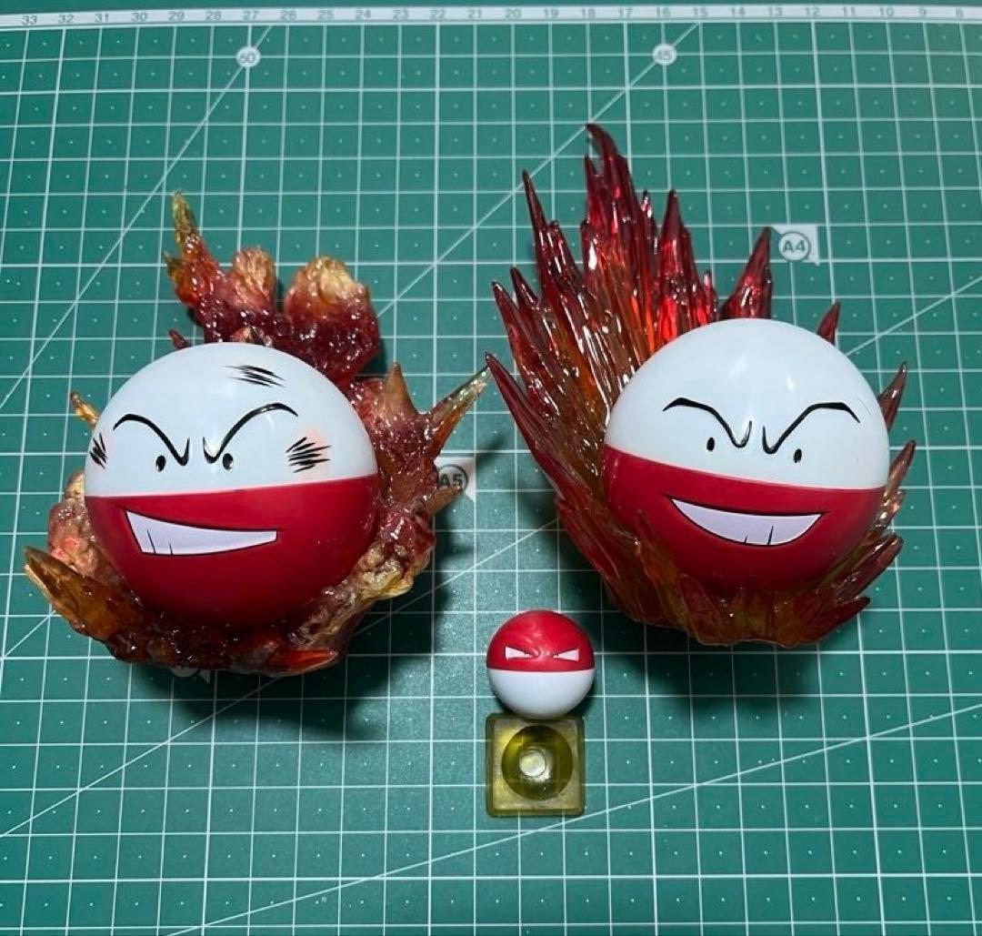 ポケモンフィギュア進化セット ビリリダマ マルマイン - メルカリ