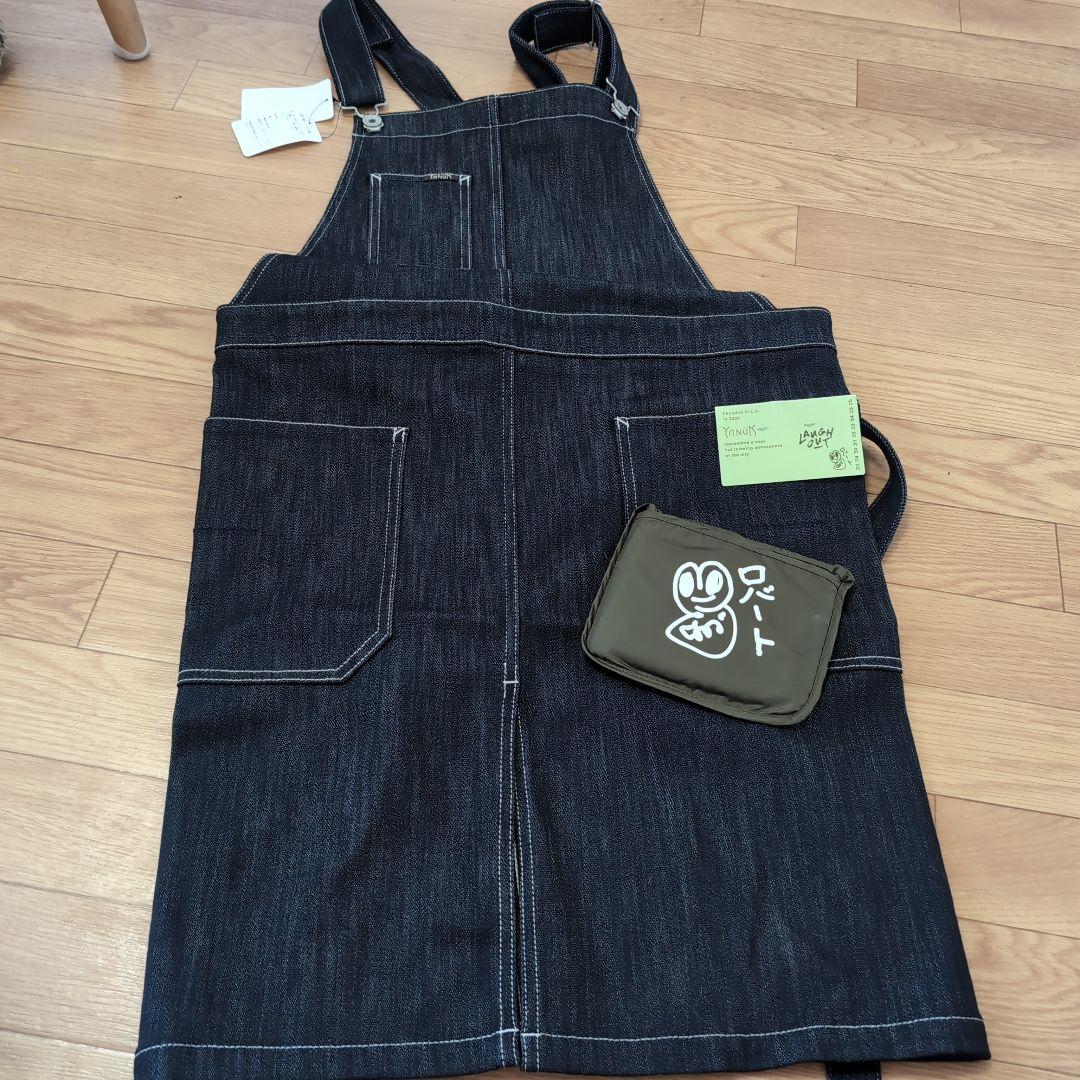 8/10 在庫処分 最終価格 ヤヌーク×ロバート馬場ちゃんコラボ エプロン