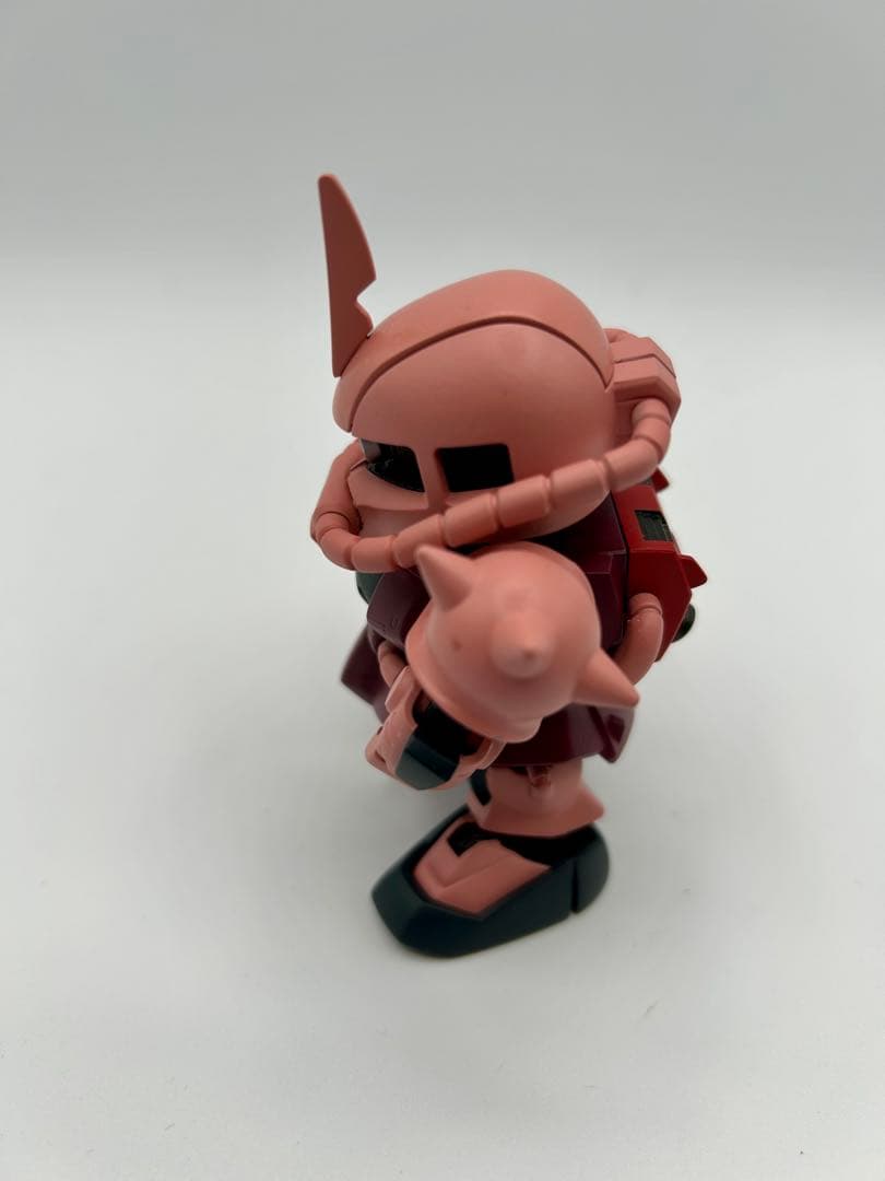 SDガンダム BB戦士ミキシング シャアザクとザク2体セット 塗装改修品