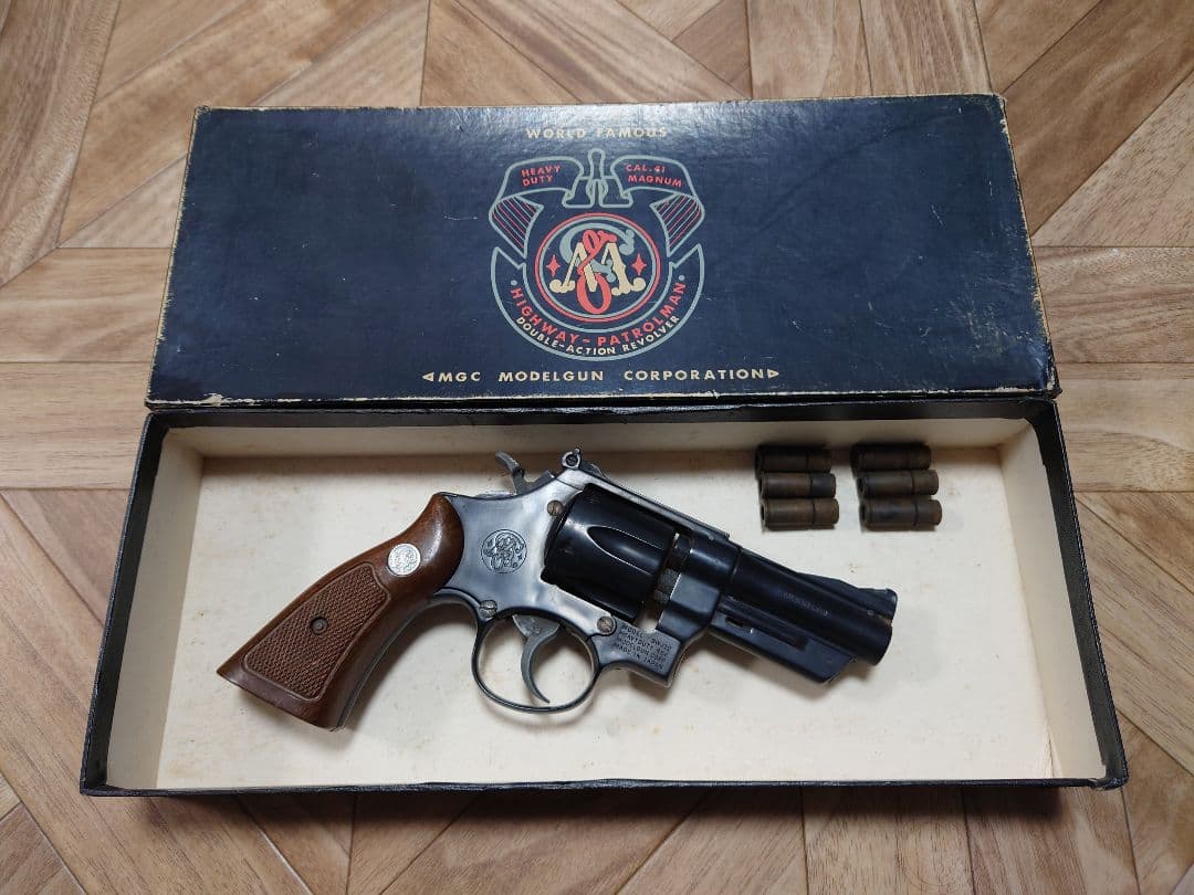MGC ハイウェイパトロールマン ハイパト 41マグナム トイガン - メルカリ