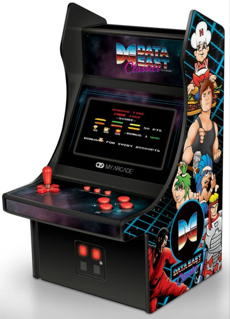インンテリア　DATAEAST CLASSIC 　myアーケード Amazon.com: My Arcade Data East Classics Mini Player - 10 Inch