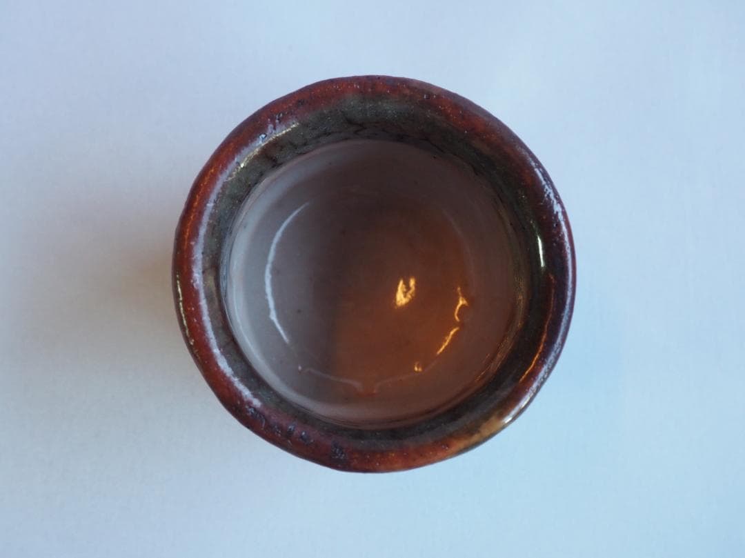 水野澤三造『鼠志野ぐい呑』（共箱） - メルカリ