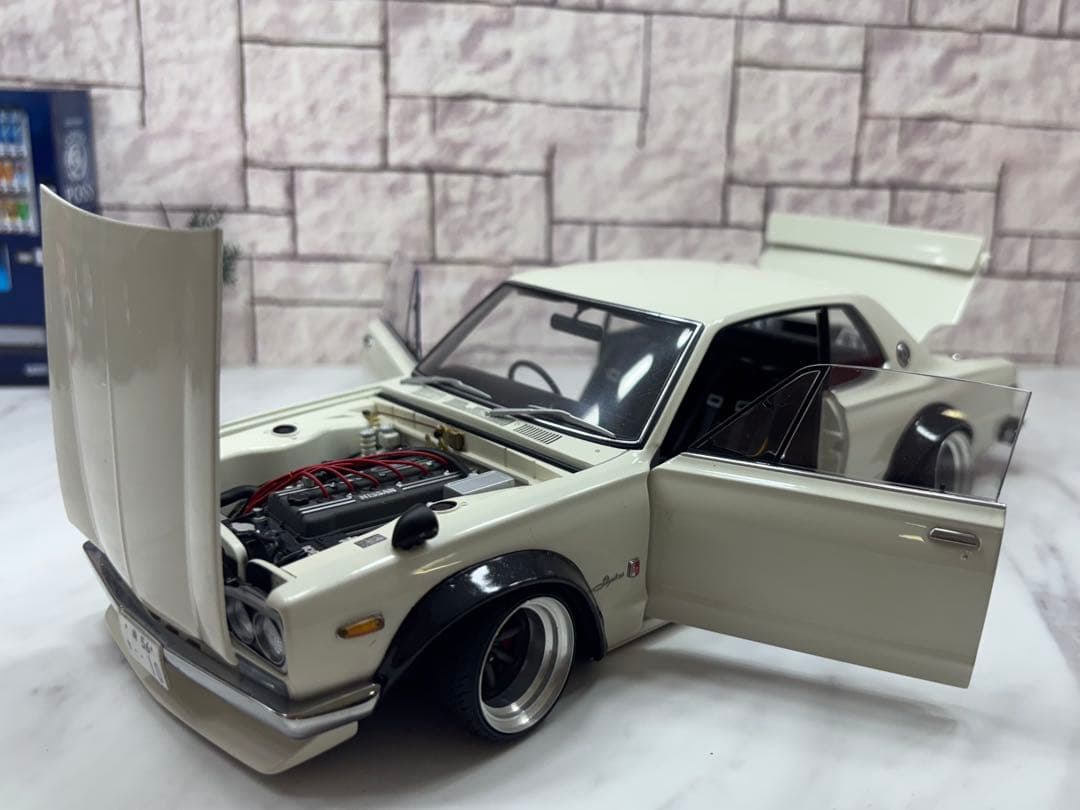 1/18 オートアート ハコスカ GTR ワタナベ深リムスーパーワイド