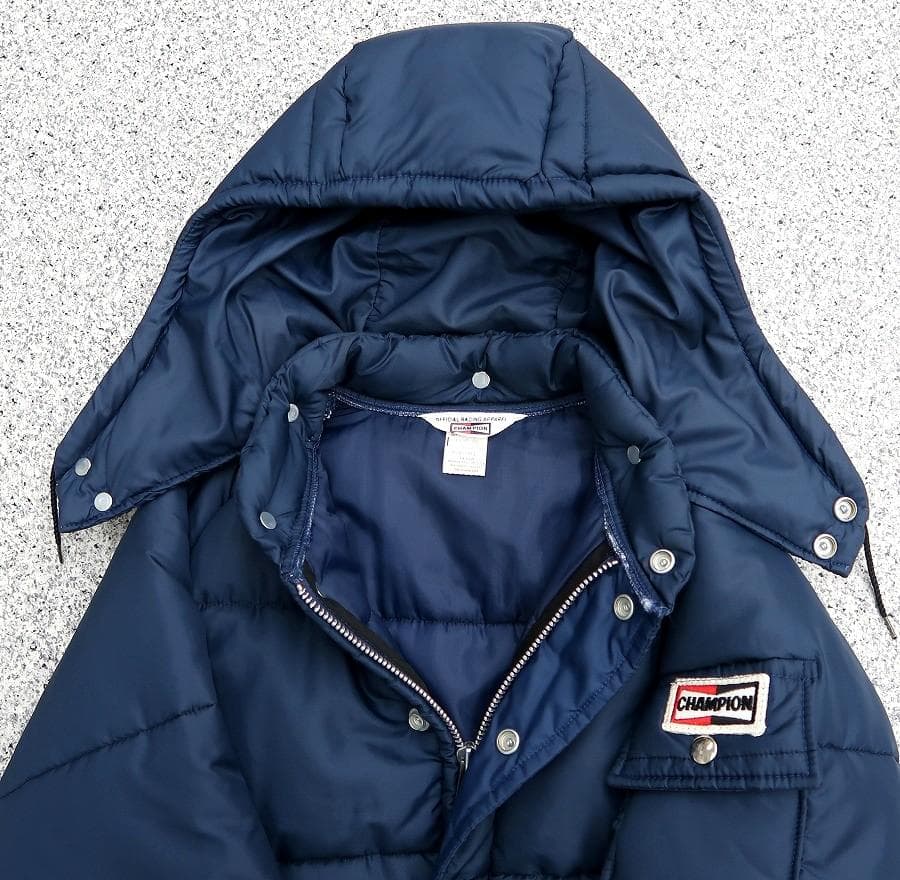 希少 美品 XS 70s チャンピオン スパークプラグ レーシングジャケット