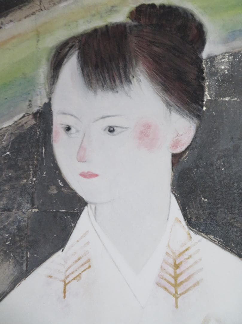 mimeian様専用神田三千枝「虹」 日本美術院特待院展出品作品 師：安田