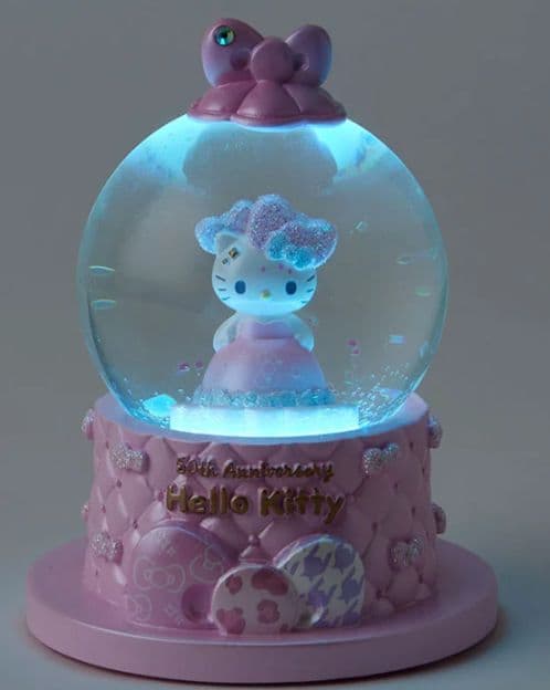 ハローキティ 50周年 アニバーサリー サンリオ スノードーム