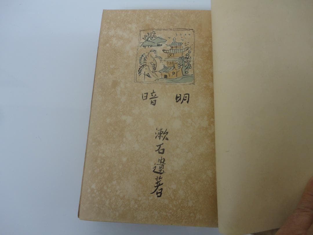 復刻版・縮刷版では無い】『明暗』 夏目漱石 遺著 大正6年 レア 初版