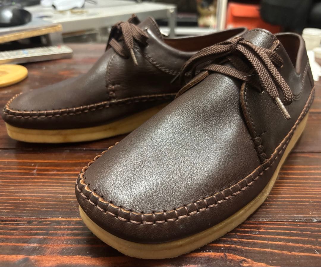 【新品未使用】クラークス ウィーバー US9 27cm Clarks Originals クラークス WEAVER ウィーバー 26169443 チャコール