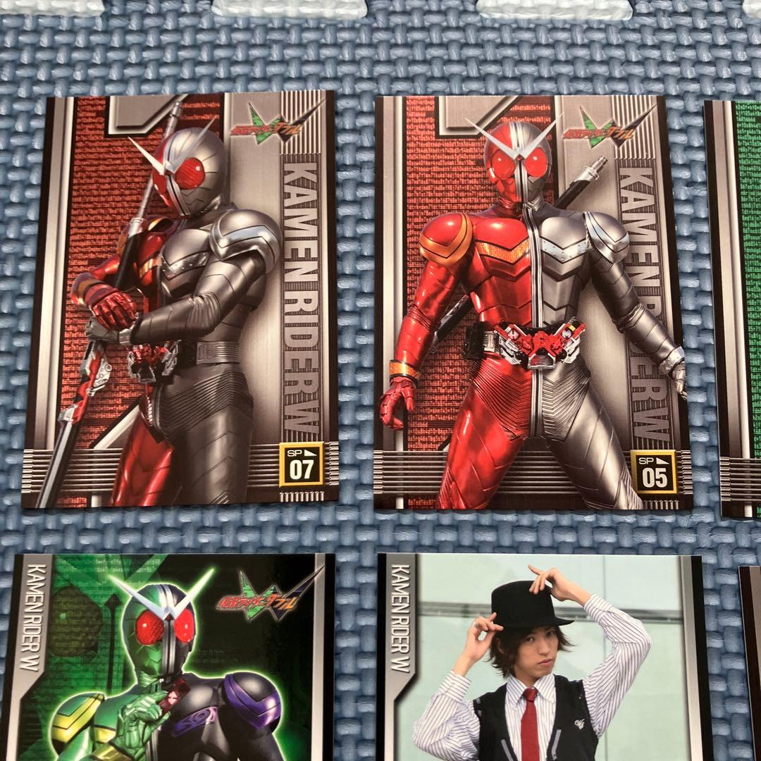 仮面ライダーダブル W トレーディングコレクション 8枚セット トレカ