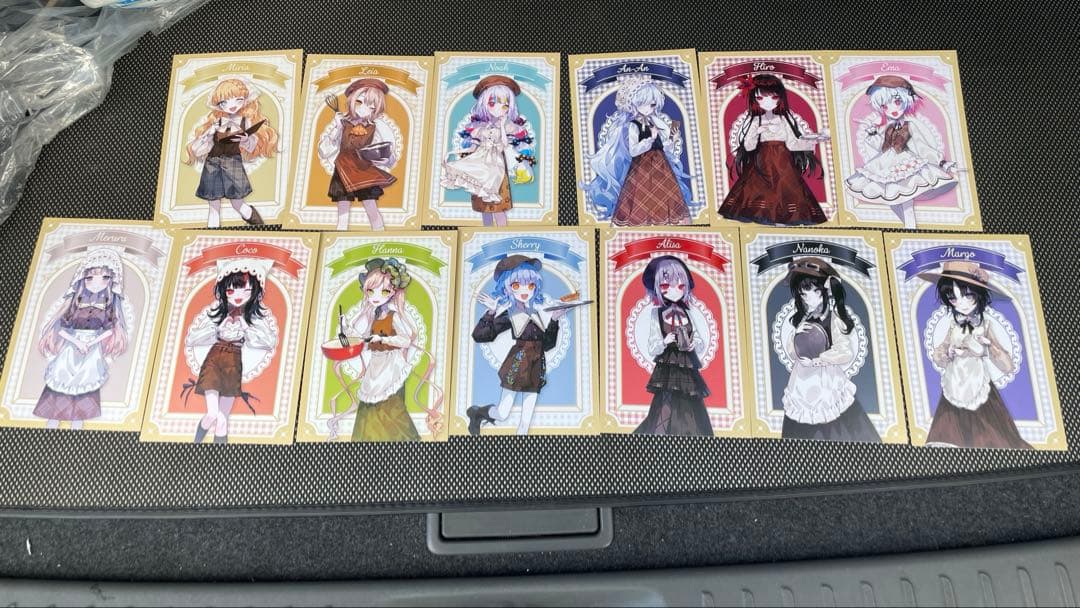 魔法少女ノ魔女裁判 まのさば コラボカフェ 江ノ島 ポストカード全13種