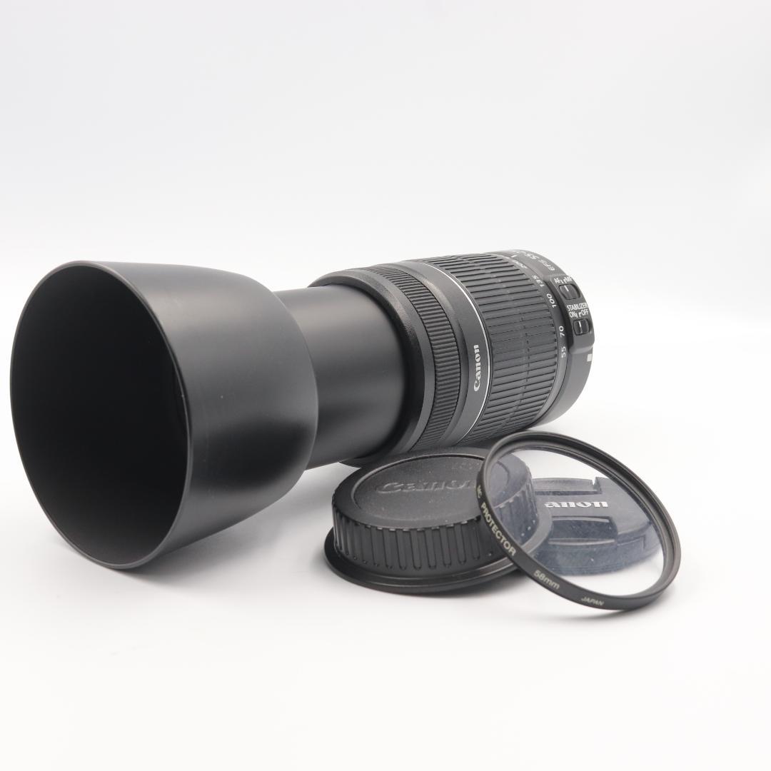 レンズ(ズーム) Canon EF-S 55 -250mm F4.5-5.6 IS II 279