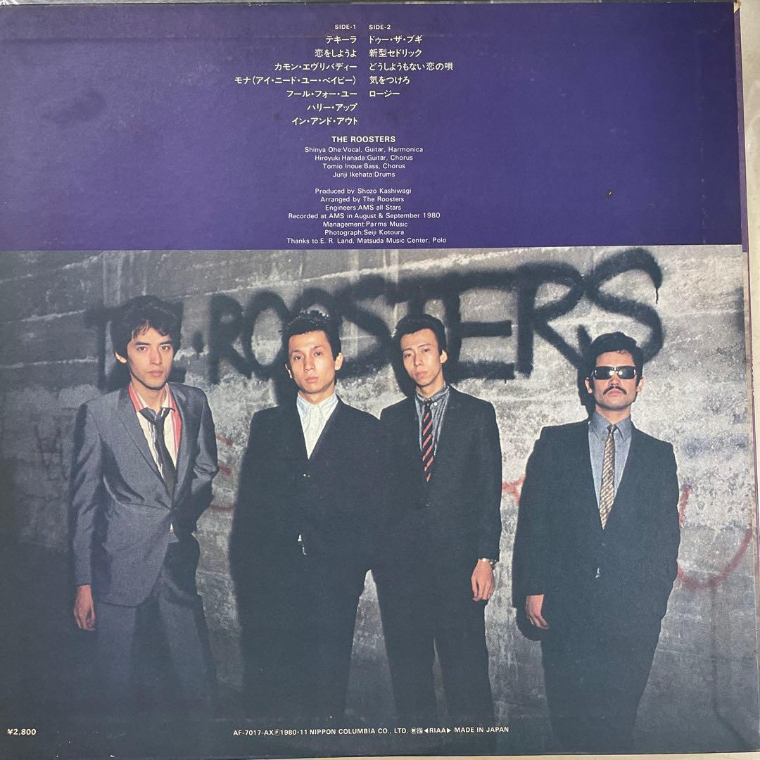 THE ROOSTERS ルースターズ 1st LPレコード - メルカリ