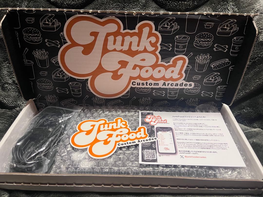 その他 Junk Food Custom Arcades SnackBox MICRO Snack Box MICRO Leverless Controller - Artwork Case – Junkfood