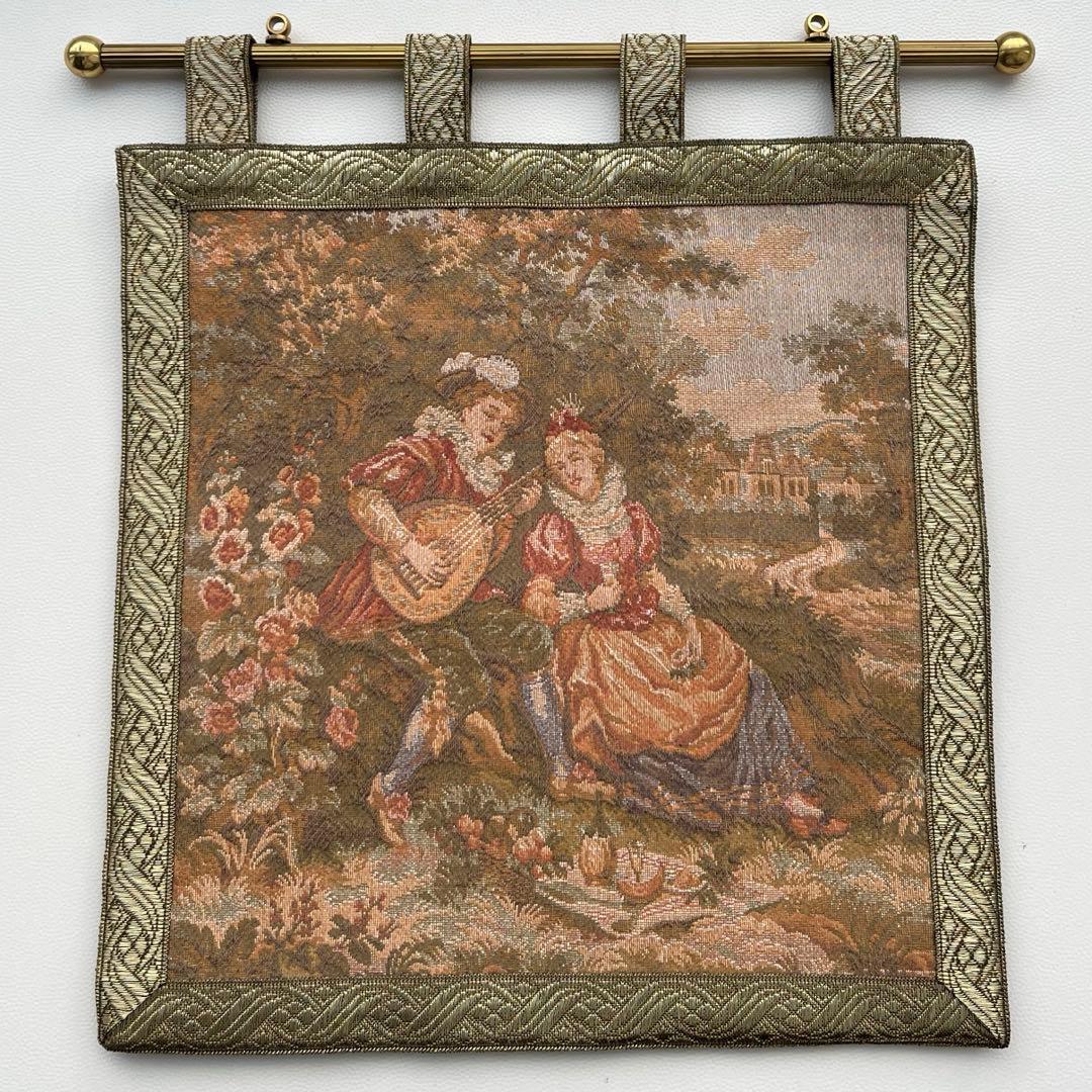 タペストリー ドイツ製 ゴブラン織 アンティーク - メルカリ