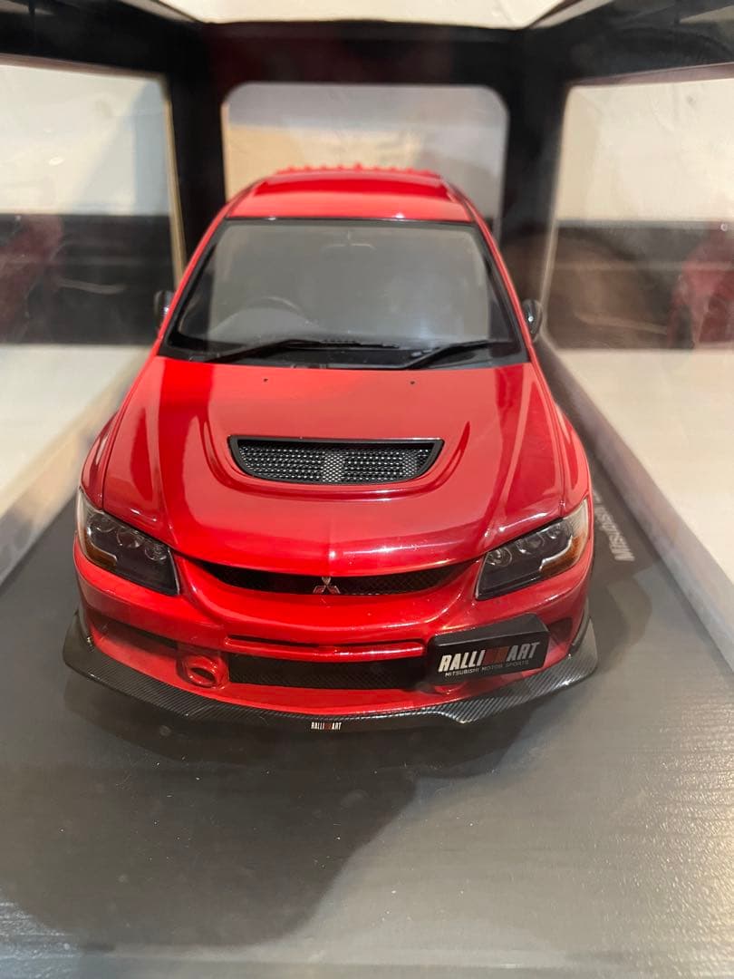 希少】オートアート 1/18 三菱 ランサーエボリューション Ⅸ ラリー