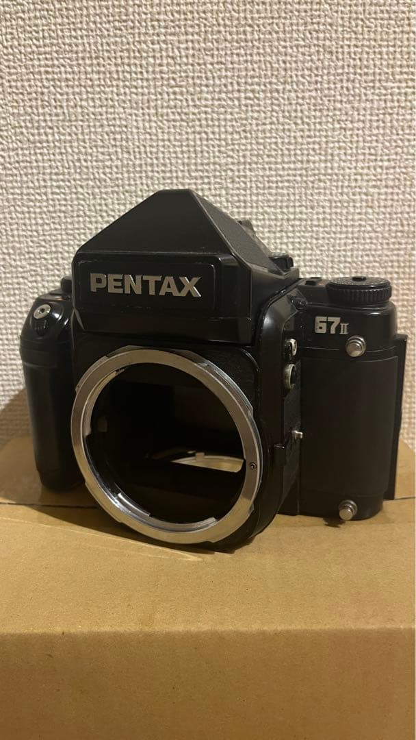 PENTAX 67II 中判フィルムカメラ (ジャンク) Yahoo!オークション -「ペンタックス 67 ジャンク」の落札相場・落札価格