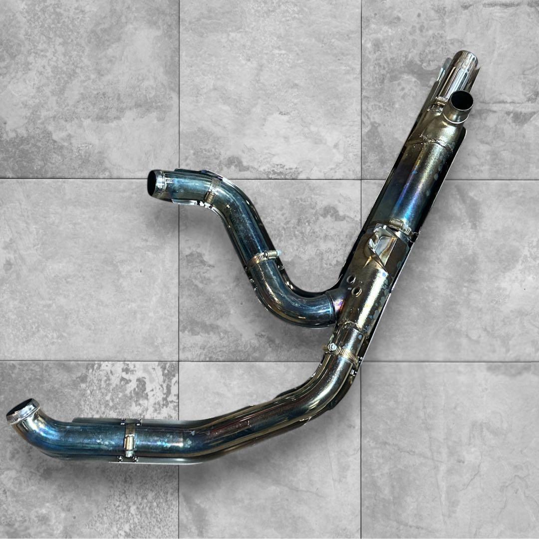 ハーレー ツーリングモデル FLHXストリートグライド純正エキゾースト