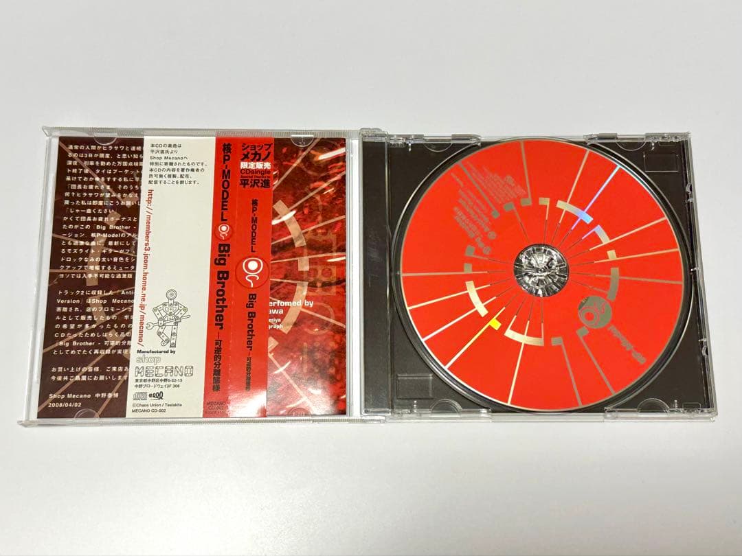 s*d様 核P-Model Big Brother -可逆的分離態様 平沢進