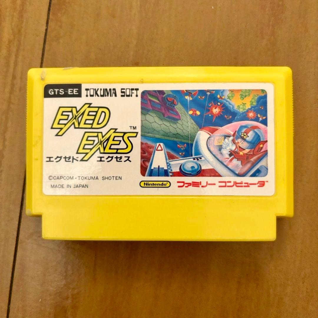 懐かしゲーム】ファミコンソフト/エグゼドエグゼス ファミコン