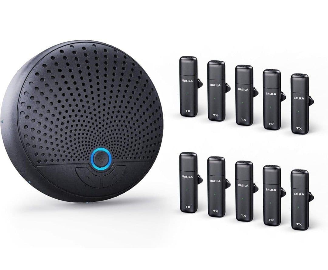 会議用マイクスピーカー 10〜15人用10個 AIマイク USBスピーカーフォン Amazon.co.jp: BALILA 会議用マイクスピーカー、10〜15人用10個のAI
