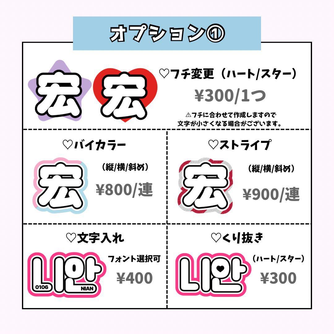 はりねずみちゃん様専用ページ♡ネームボード うちわ文字 連結文字