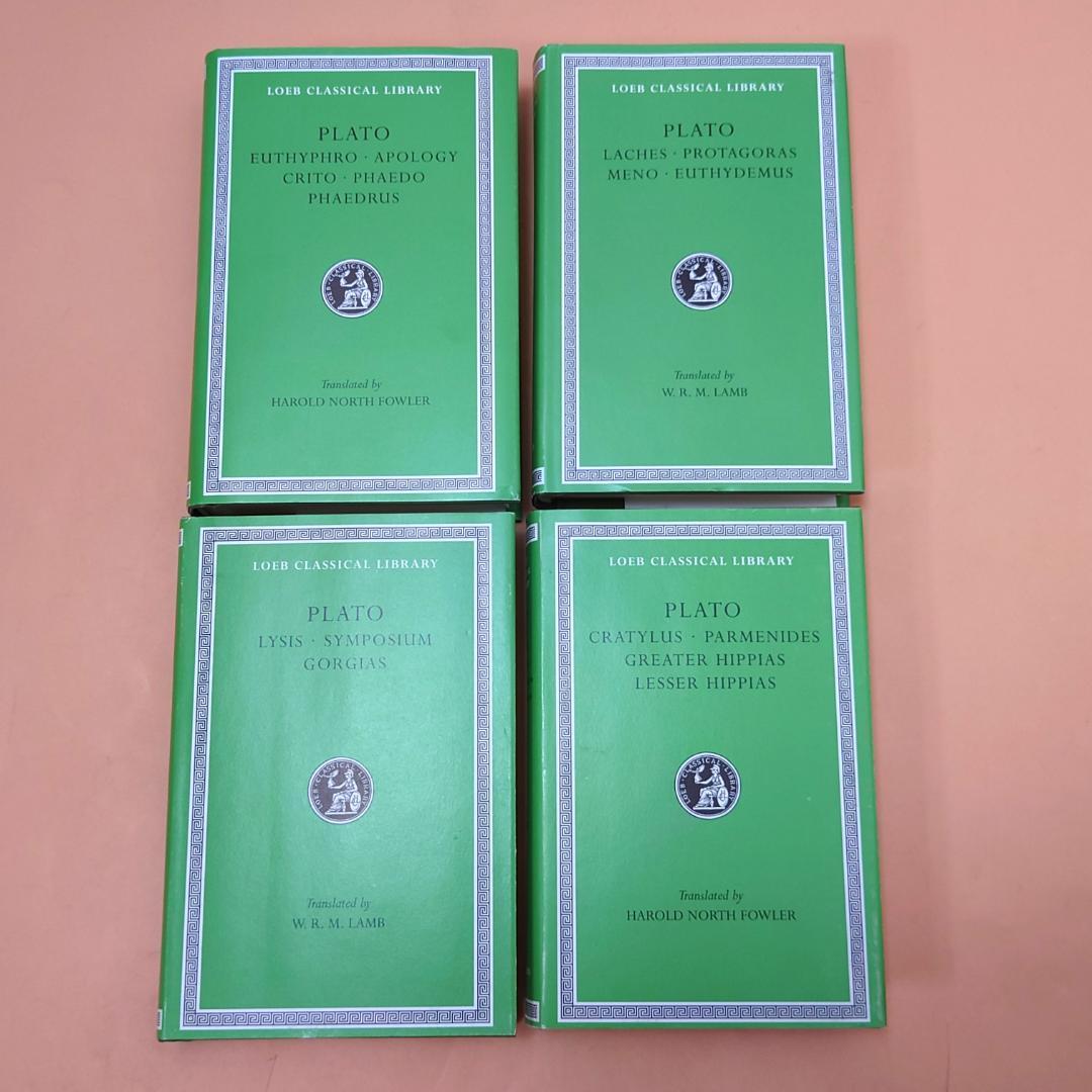 ロ*ー様 【良品】 洋書 ローブ・クラシカルライブラリー プラトン 全12