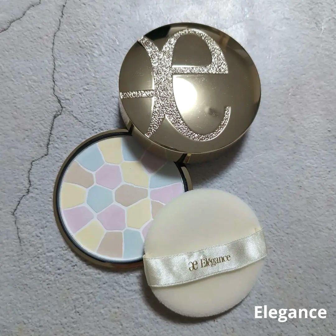 残98%】Elegance ラプードルオートニュアンス 4 フェイスパウダー残量9
