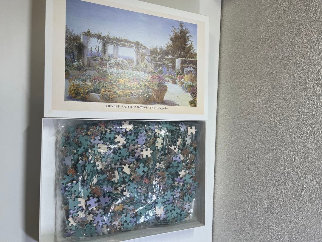 廃版 ジグソーパズル アーネスト・アーサー・ロウ ザ・パーゴラ 1000ピース