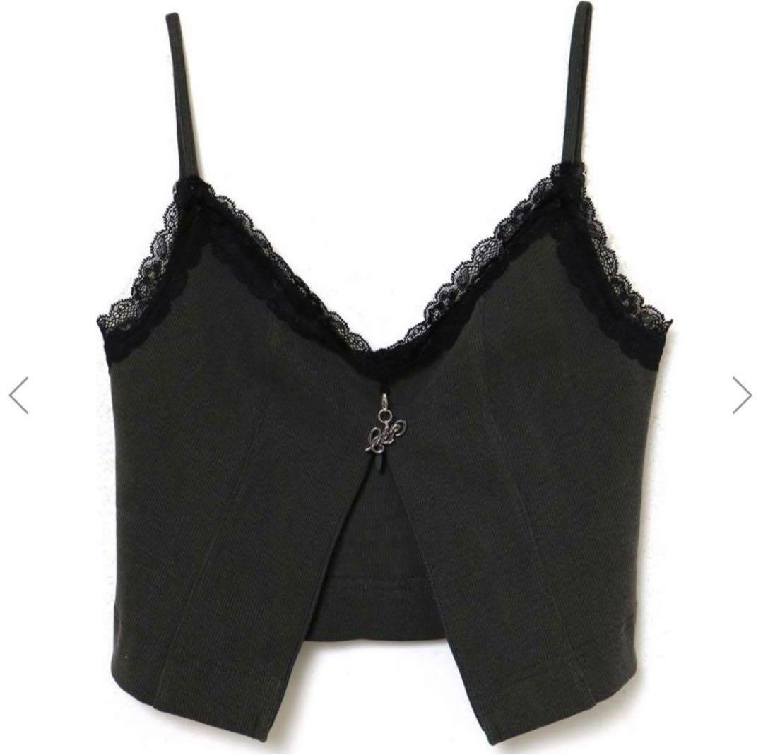 lace logo camisole メルトザレディー meltthelady