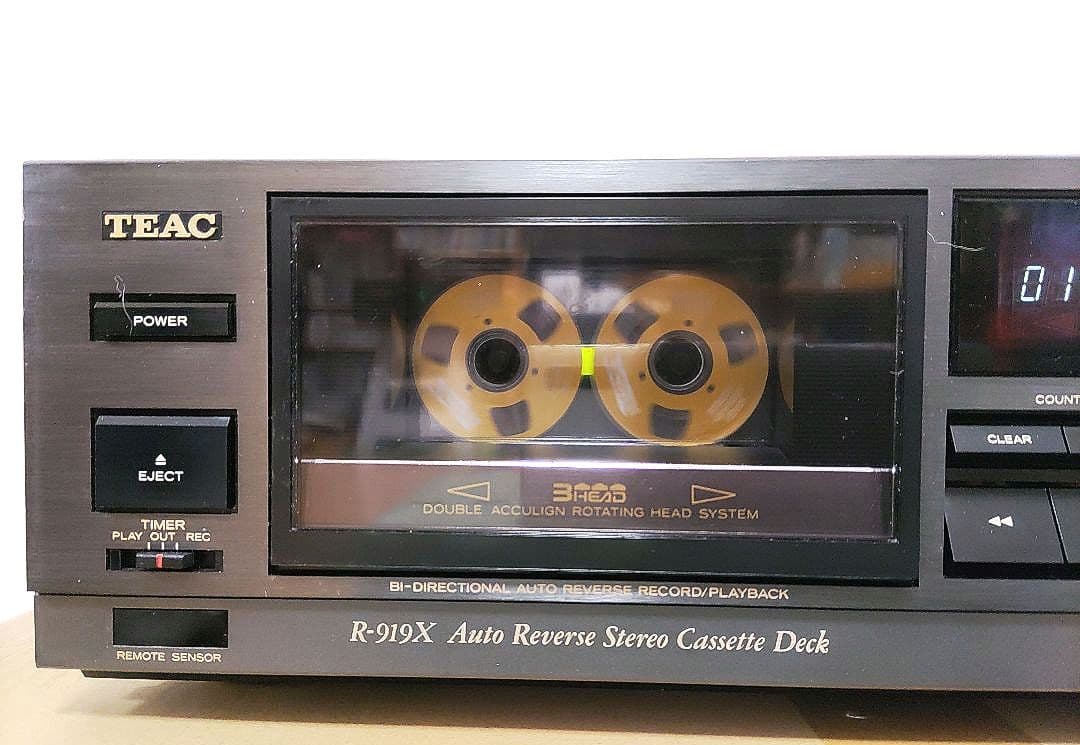 TEAC R-919Xオードリーバース3ヘッド 1週間で終了 動作確認品！ - メルカリ