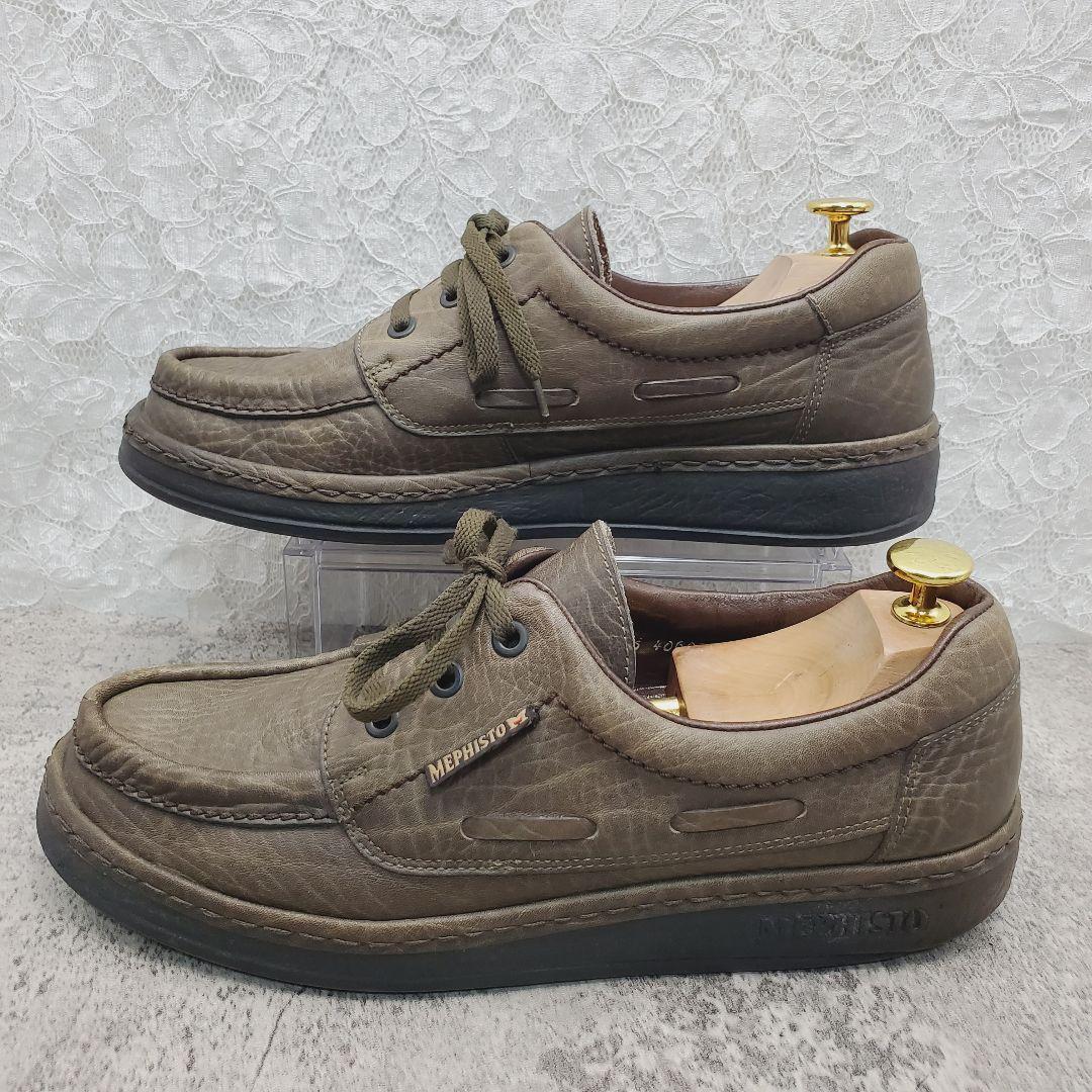 Mephisto メフィスト✨レザースニーカー 26.5cm フランス製 本革