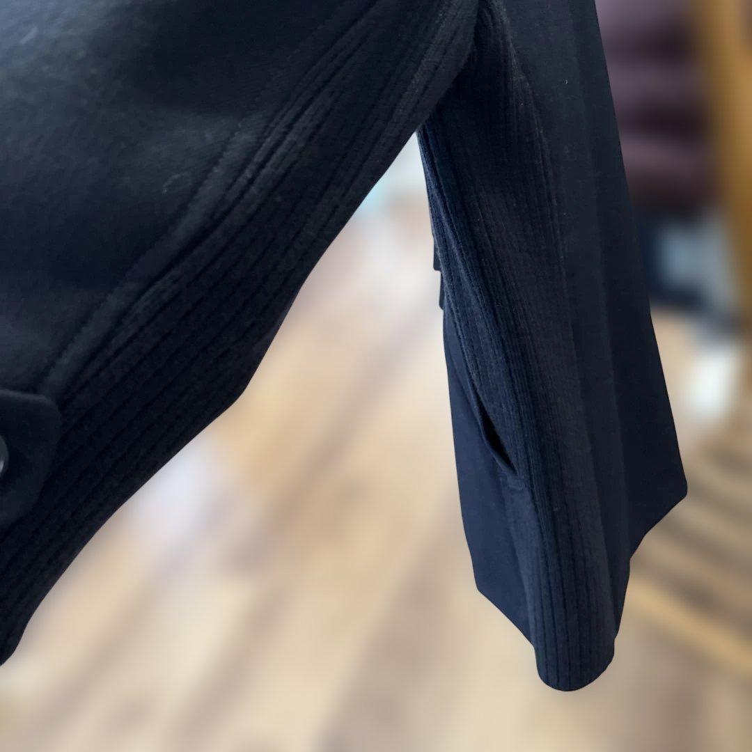 レリアン ホワイトレーベル11号 近年タグ 濃紺 ウールのピーコート 冬