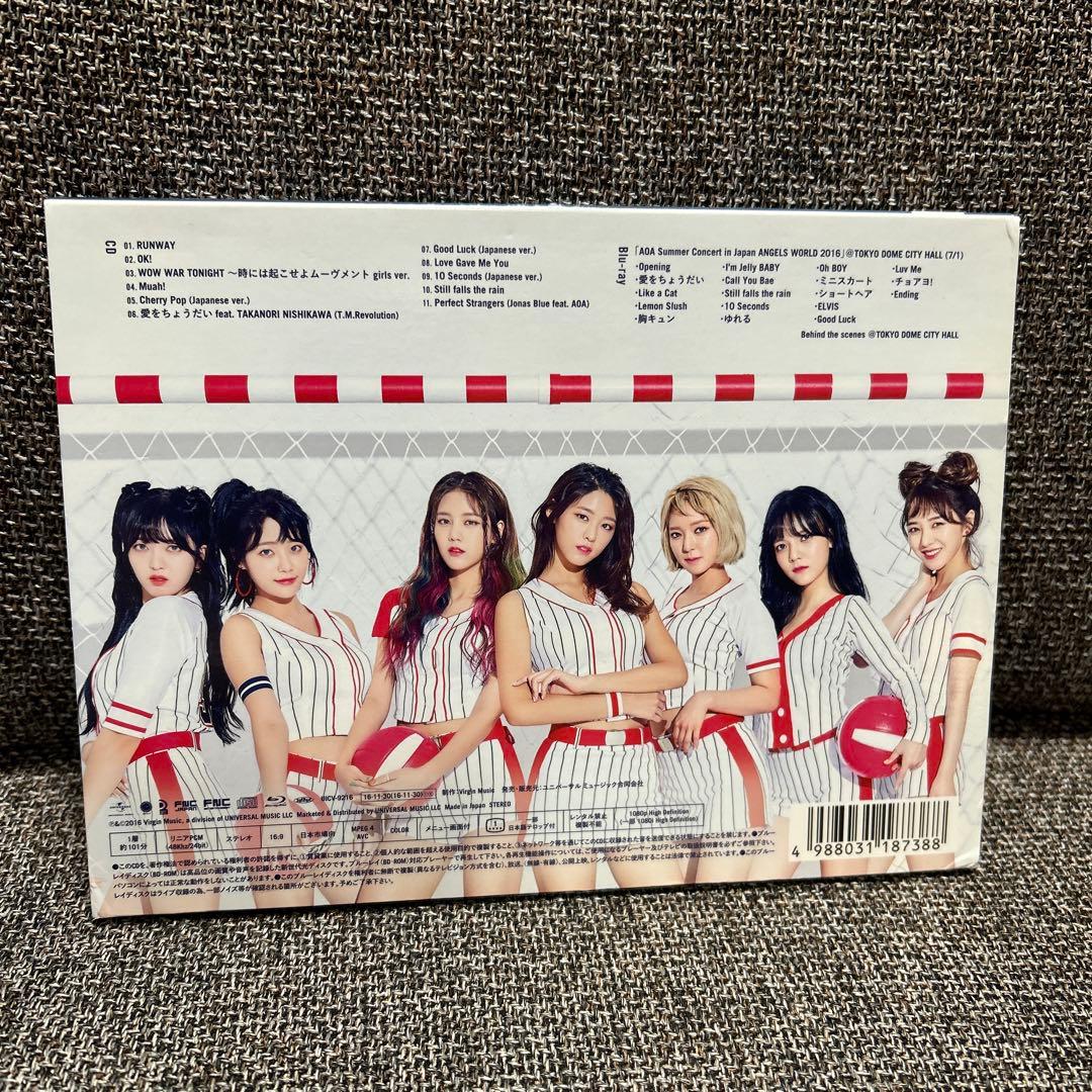 【廃盤 貴重】 AOA RUNWAY 初回限定盤A Blu-ray 付