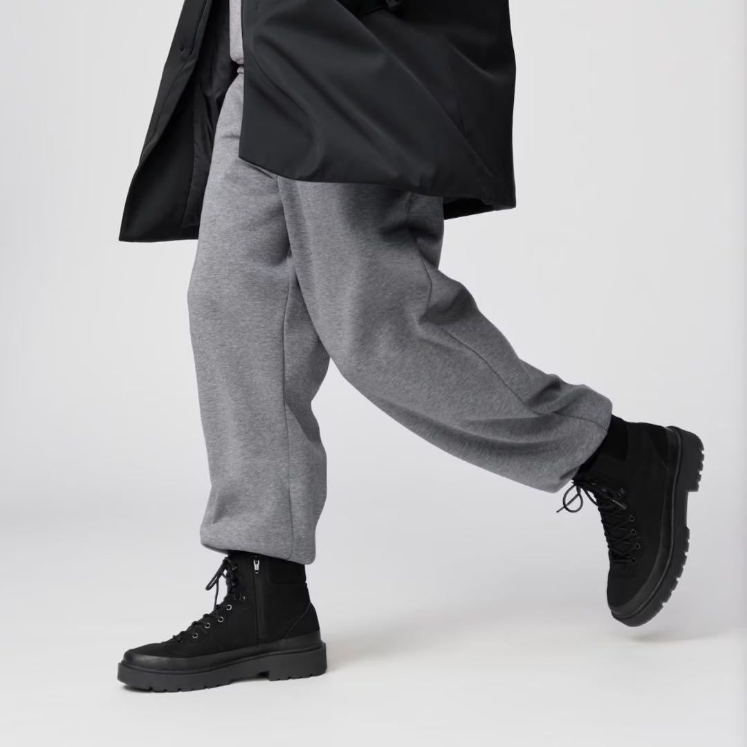 ユニクロ シー レースアップ ブーツ 26.5cm ブラック UNIQLO C