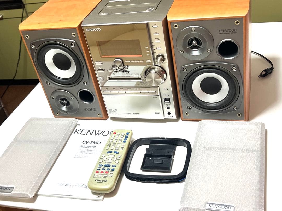 KENWOOD SV-3MD コンパクトオーディオシステム - ラジオ・コンポ