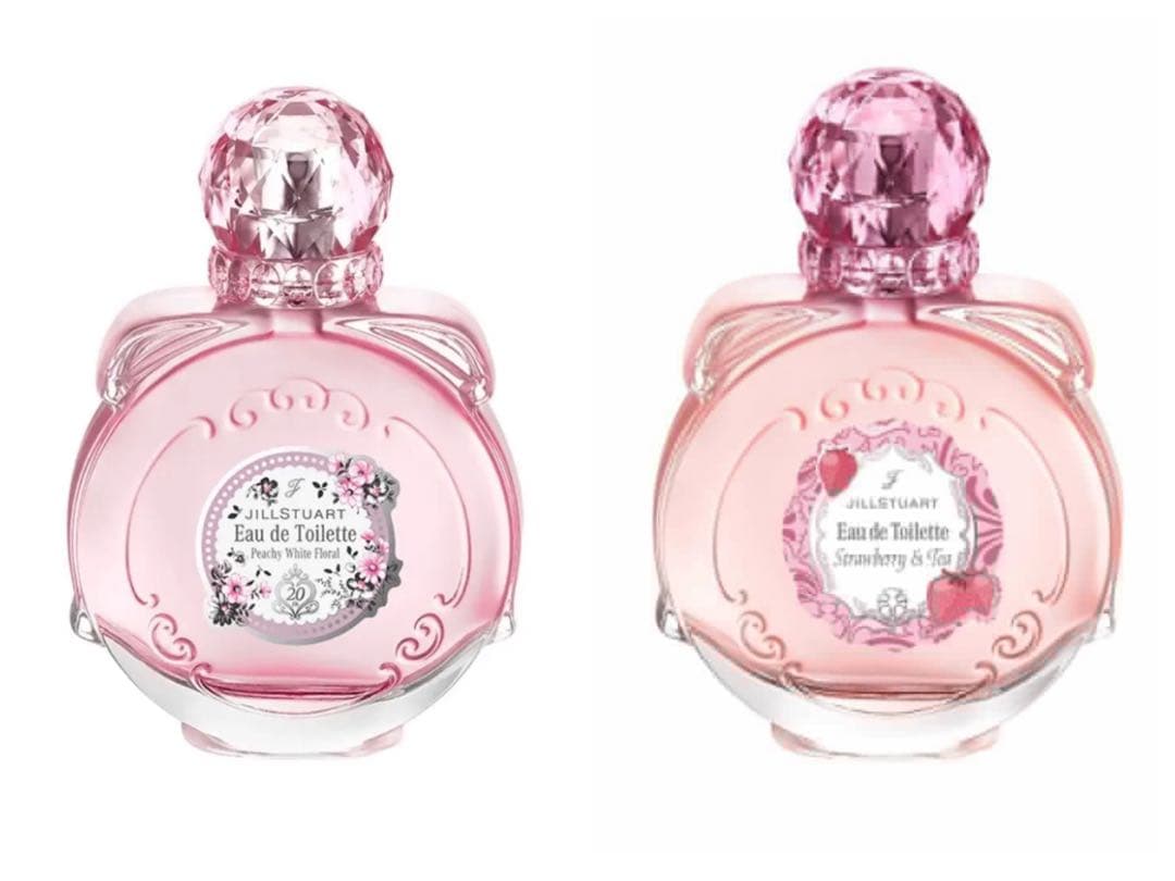 ジルスチュアート ストロベリー＆ティー、ピーチーホワイトフローラル