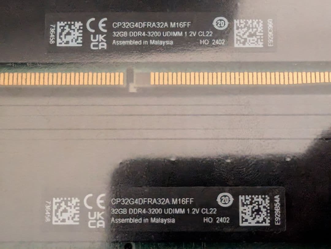 crucial DDR4 PRO 64GB メモリー キット 購入証明書付き - メルカリ