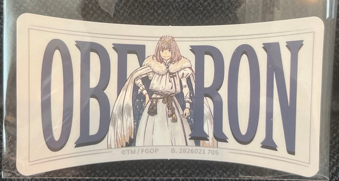 FGO オベロン ぬいぐるみ アクリルマスコット クリアファイル ステッカー
