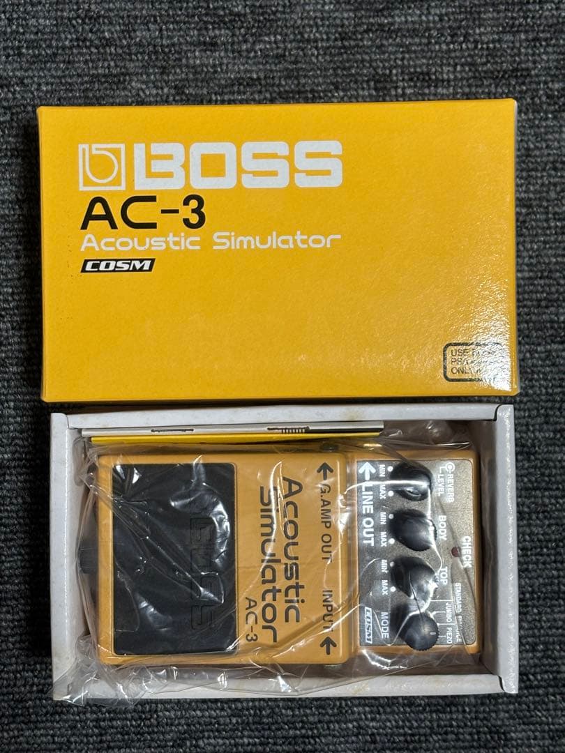 BOSS AC-3 アコースティックシミュレーター BOSS - AC-3 | Acoustic Simulator