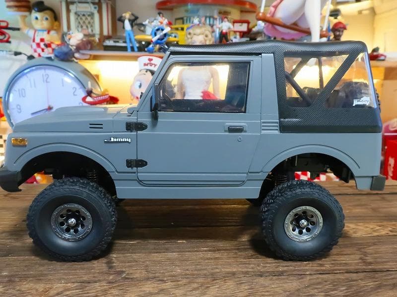 WPL 1/10 ジムニー C74-1 フルセット カスタム グレー クローラー