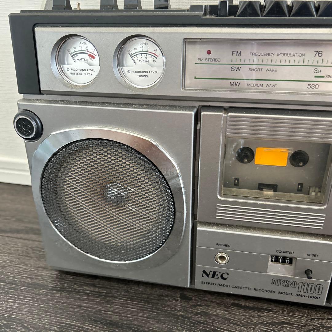 ラジカセ NEC RMS-1100R - メルカリ