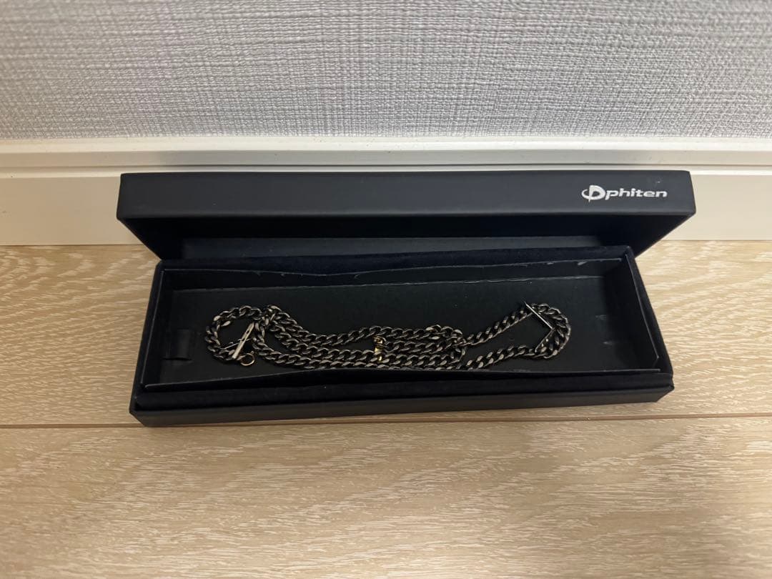 ファイテン チタンチェーンネックレス50㎝ (訳あり) Phiten（ファイテン） チタンチェーンネックレス 50cm【公式