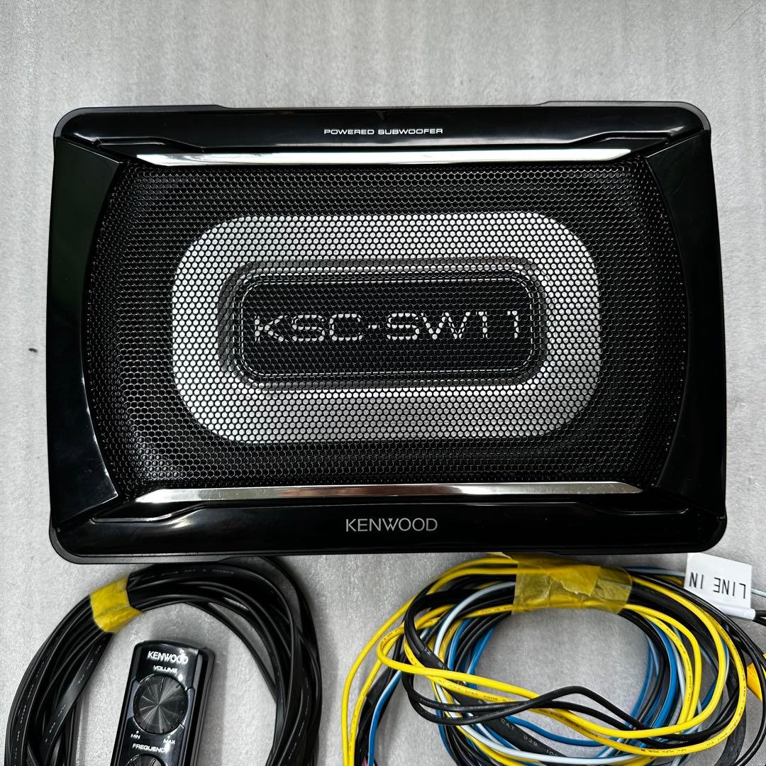 KENWOOD KSC-SW1 1チューンナップサブウーファー 中古品 - メルカリ