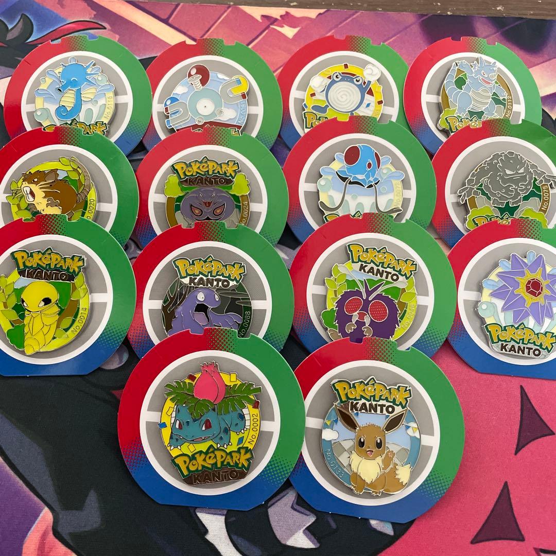 ポケパーク カントー ピンバッジ 10個 セット ピンズ - メルカリ