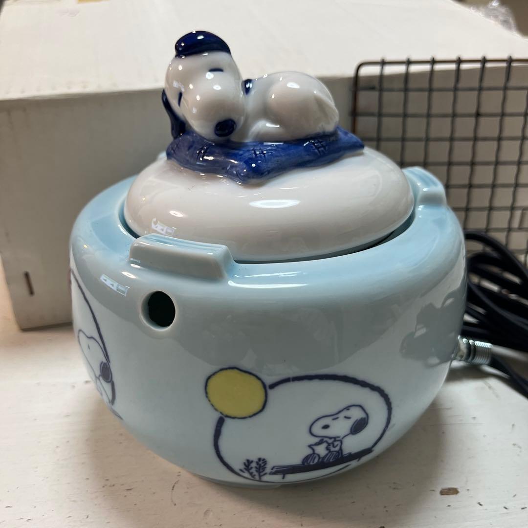 セトクラフト SNOOPY スヌーピー 陶器製ミニ電気コンロ