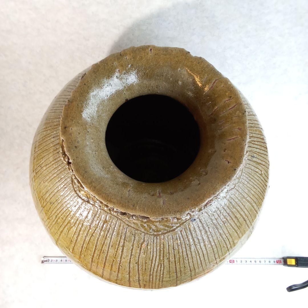 岡山県重文「黒井千左」【虫明焼・壺】 - メルカリ
