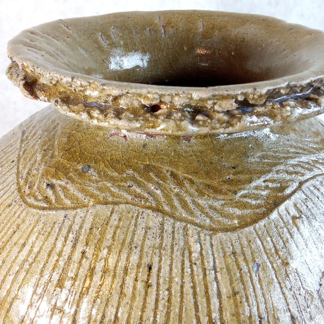 岡山県重文「黒井千左」【虫明焼・壺】 - メルカリ