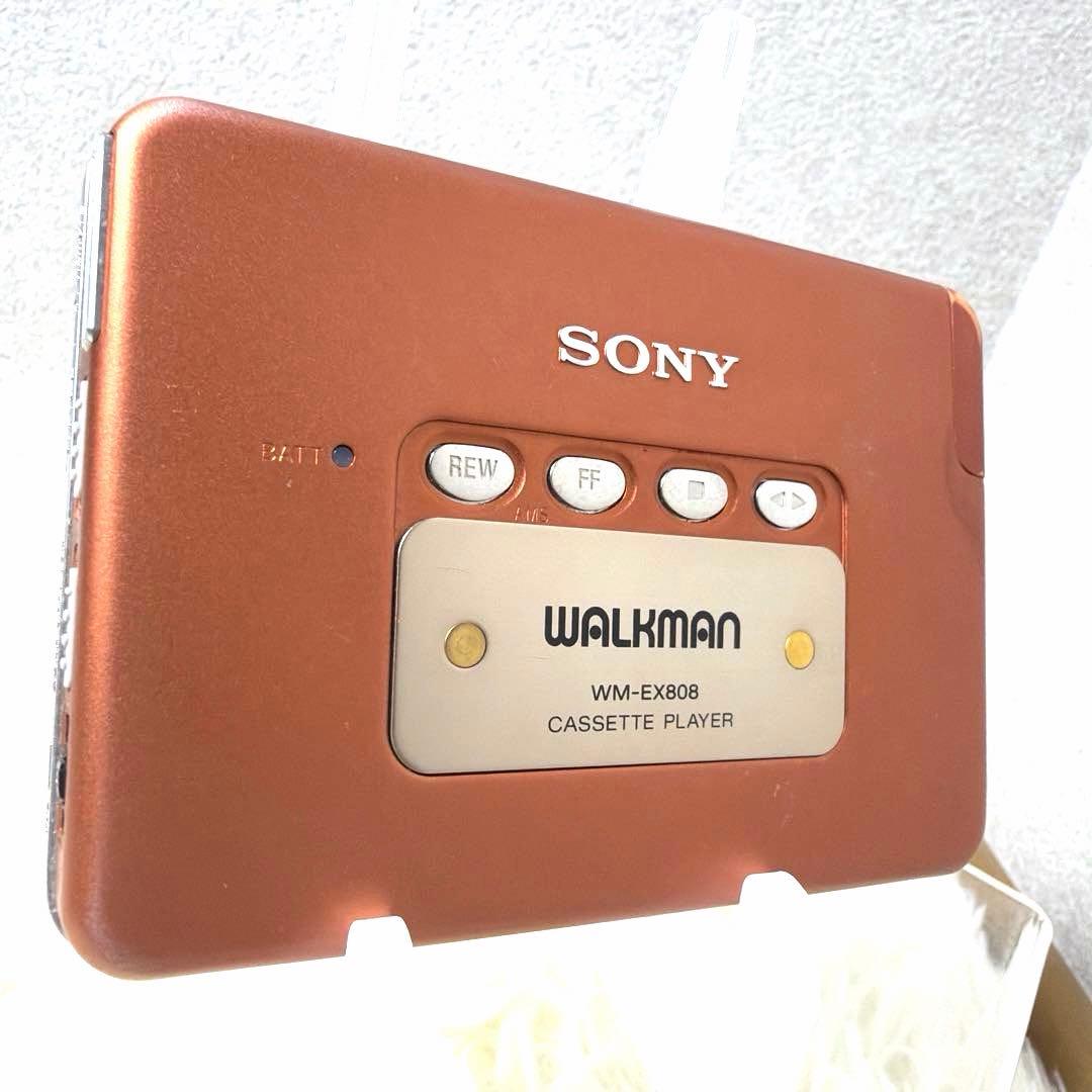 希少色】SONY WM-EXE808 WALKMAN カセットプレーヤー - メルカリ